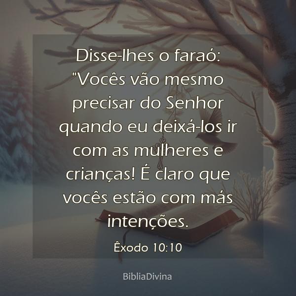 Êxodo 10:10