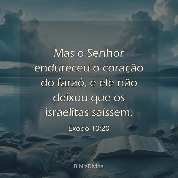 Êxodo 10:20