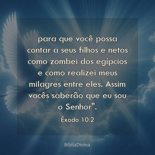 Êxodo 10:2