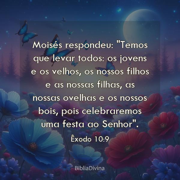 Êxodo 10:9