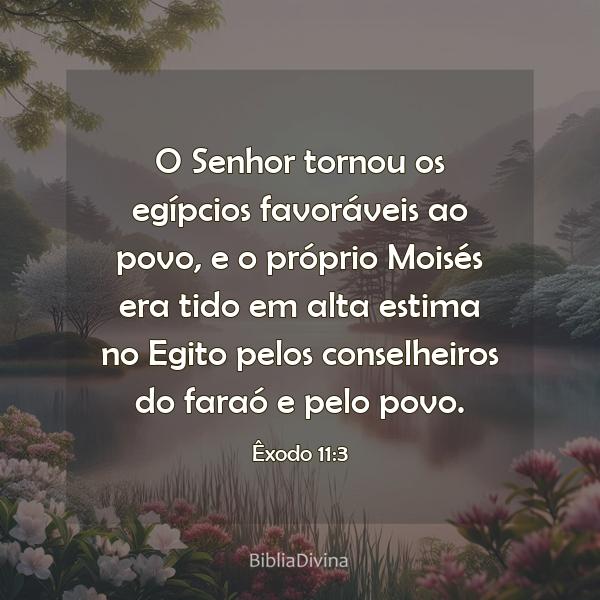 Êxodo 11:3