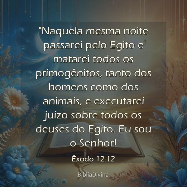 Êxodo 12:12