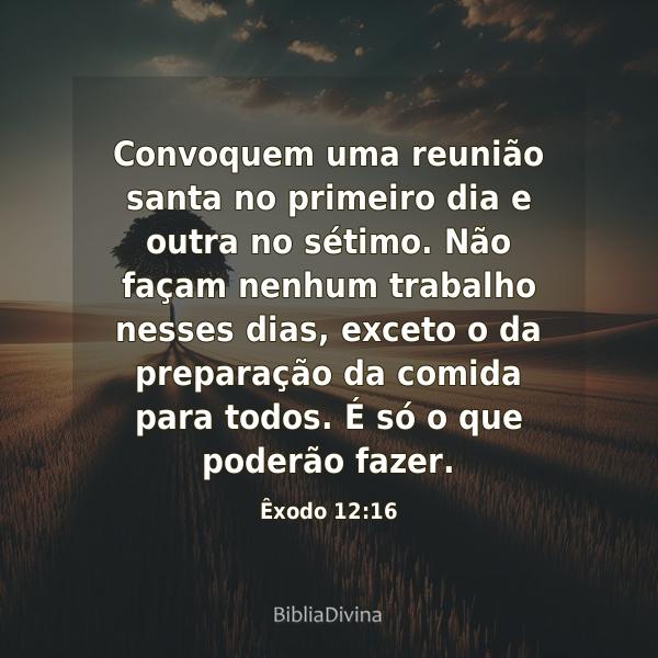 Êxodo 12:16