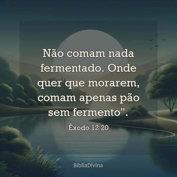 Êxodo 12:20