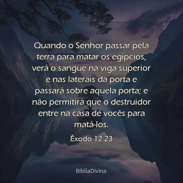 Êxodo 12:23