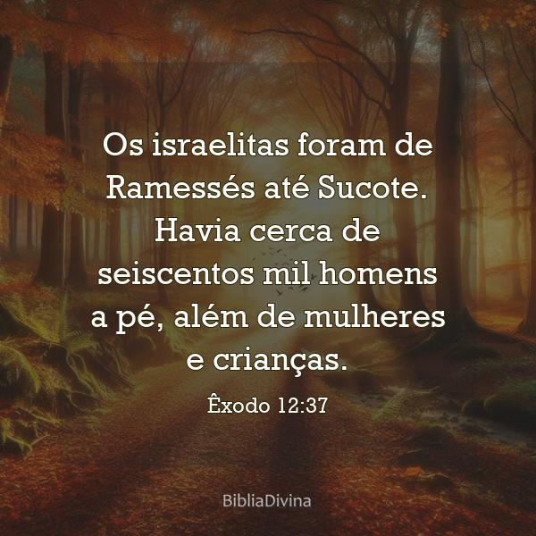 Êxodo 12:37