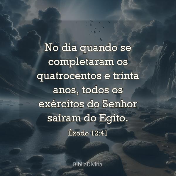 Êxodo 12:41