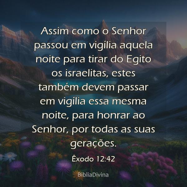 Êxodo 12:42