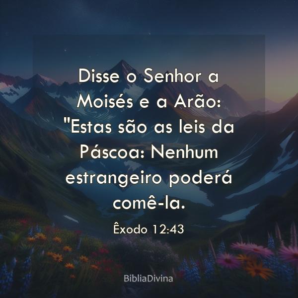 Êxodo 12:43