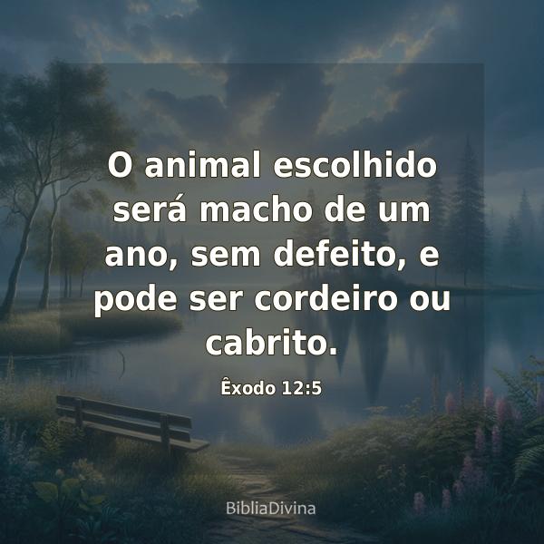 Êxodo 12:5