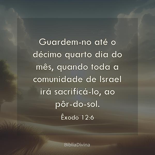 Êxodo 12:6