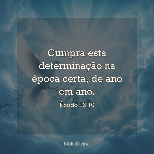 Êxodo 13:10