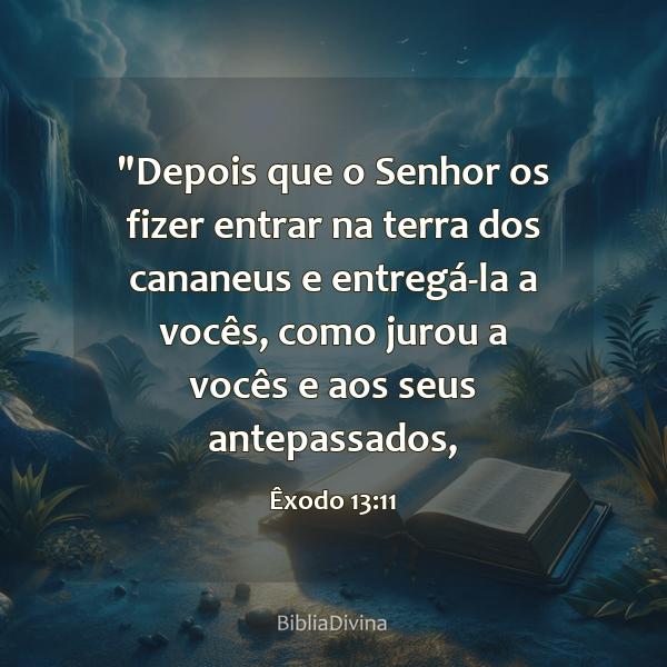 Êxodo 13:11