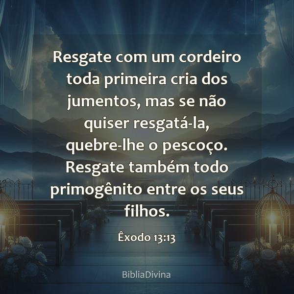 Êxodo 13:13