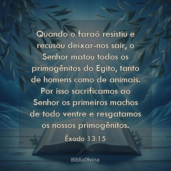 Êxodo 13:15