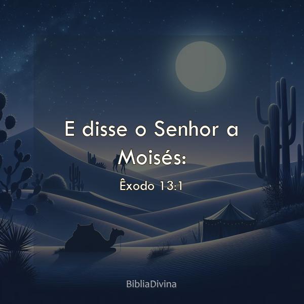 Êxodo 13:1