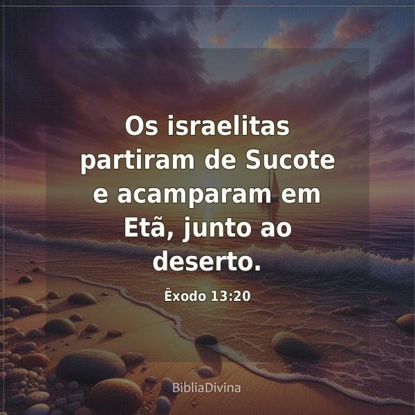 Êxodo 13:20