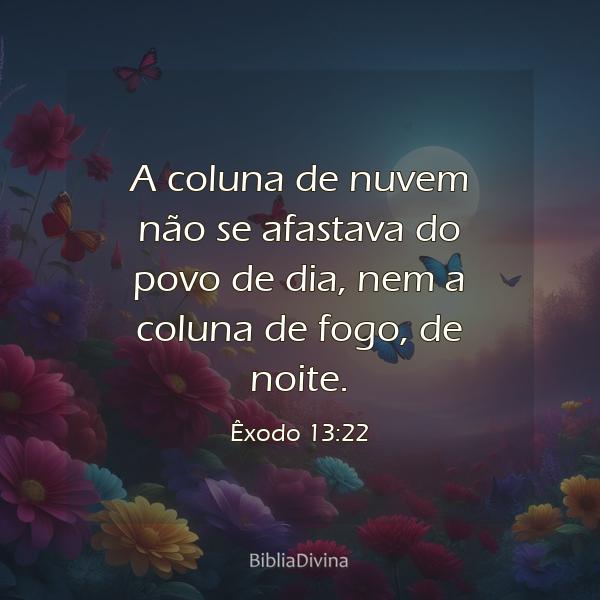 Êxodo 13:22