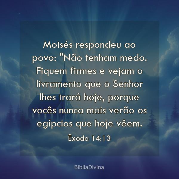 Êxodo 14:13