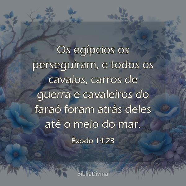 Êxodo 14:23