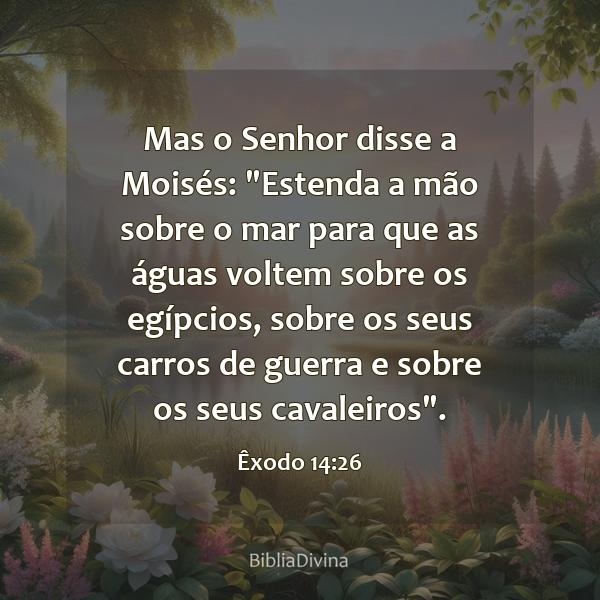 Êxodo 14:26