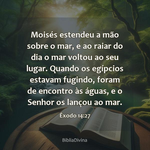 Êxodo 14:27