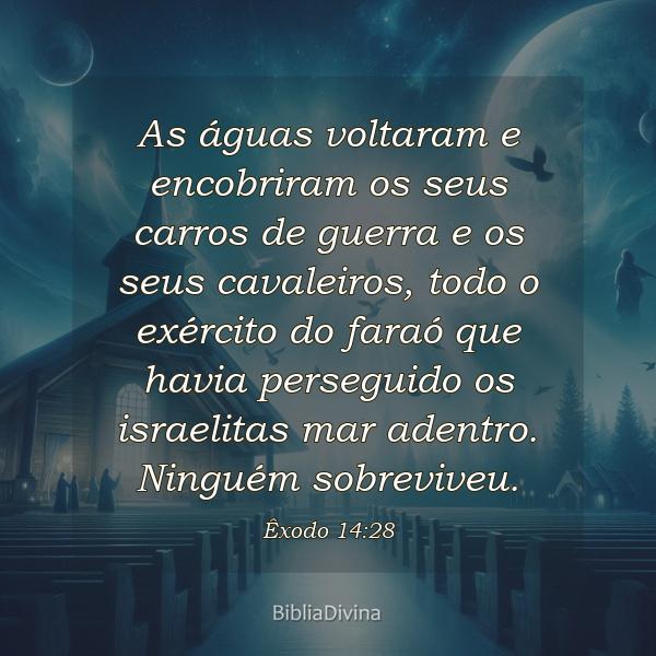 Êxodo 14:28