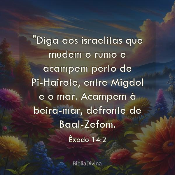 Êxodo 14:2