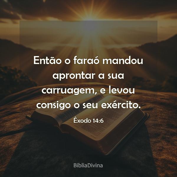 Êxodo 14:6