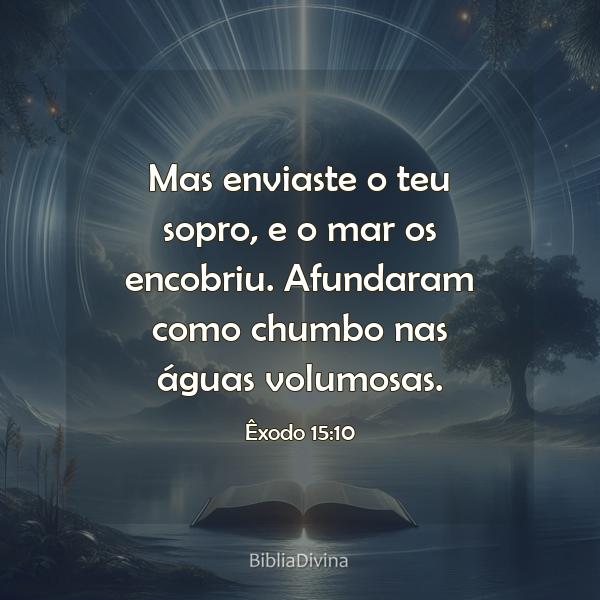 Êxodo 15:10