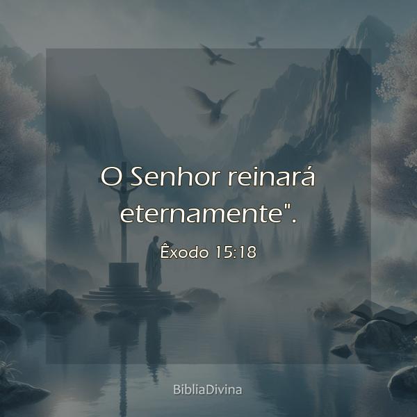 Êxodo 15:18