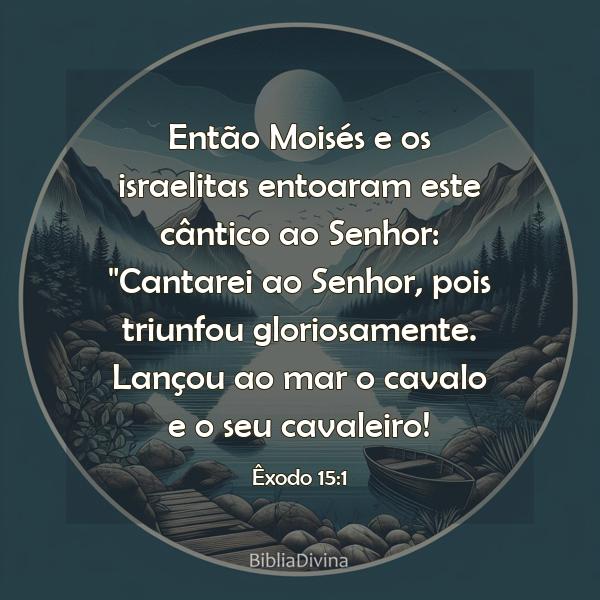 Êxodo 15:1