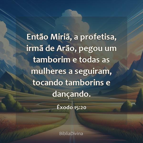 Êxodo 15:20