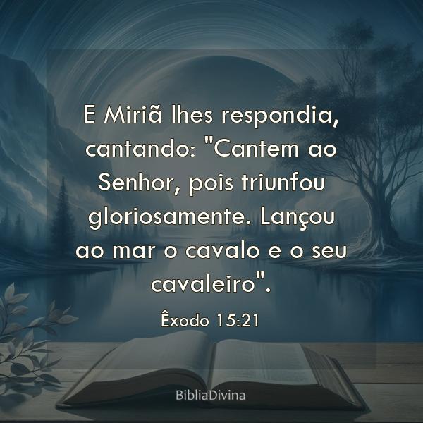 Êxodo 15:21