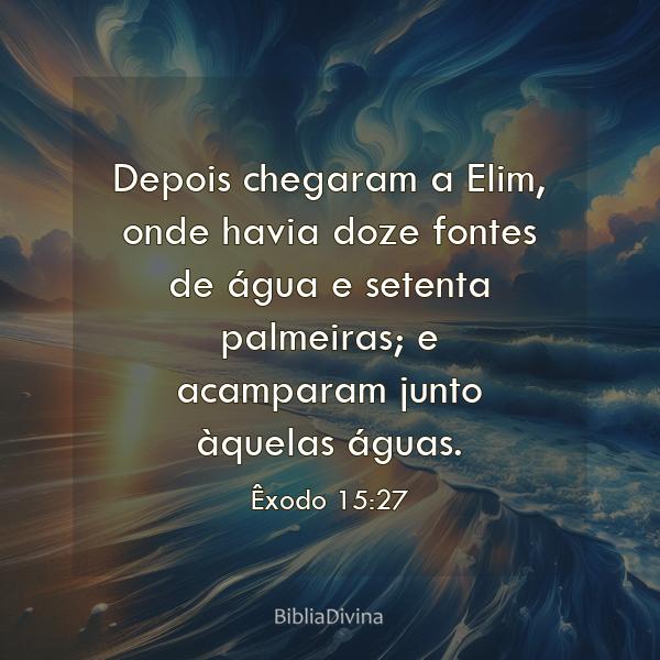 Êxodo 15:27