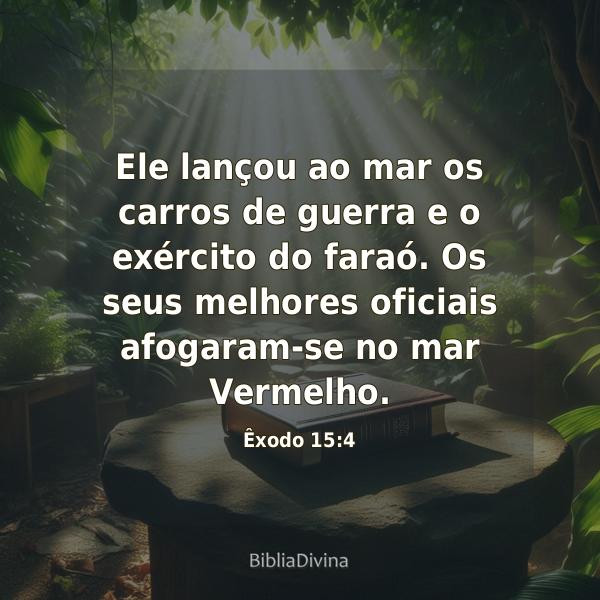 Êxodo 15:4