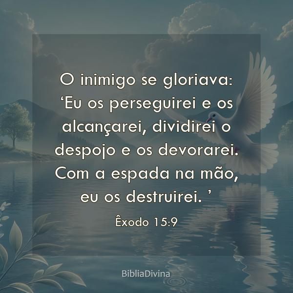 Êxodo 15:9