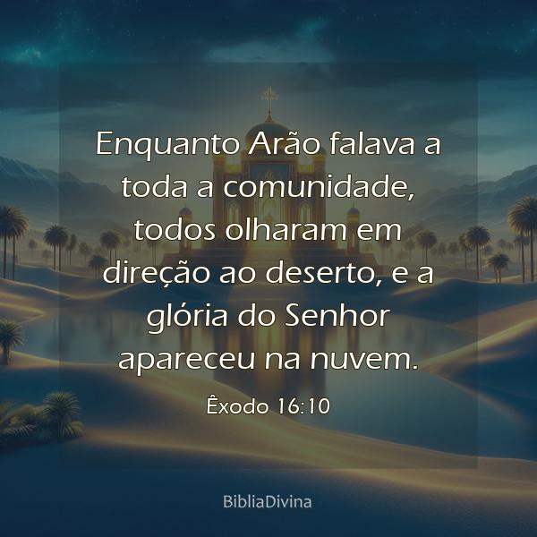 Êxodo 16:10