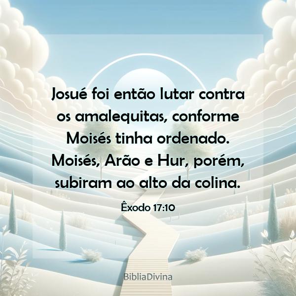 Êxodo 17:10