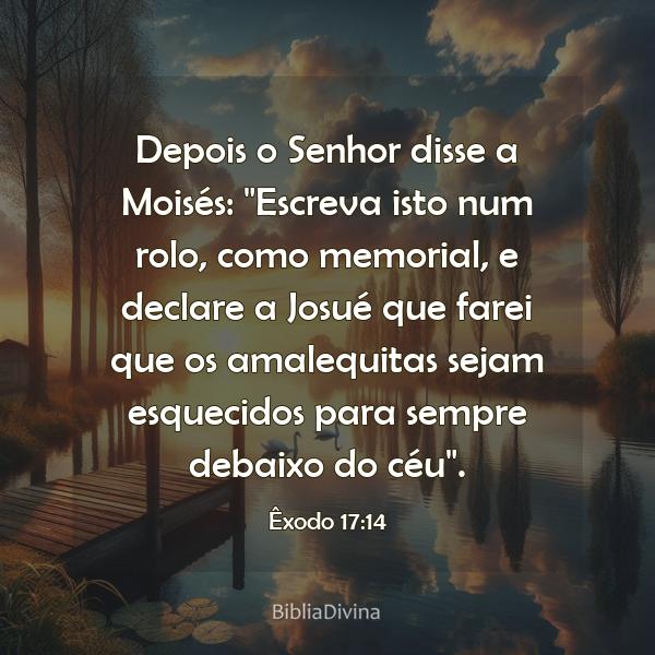 Êxodo 17:14