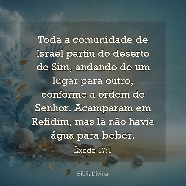 Êxodo 17:1