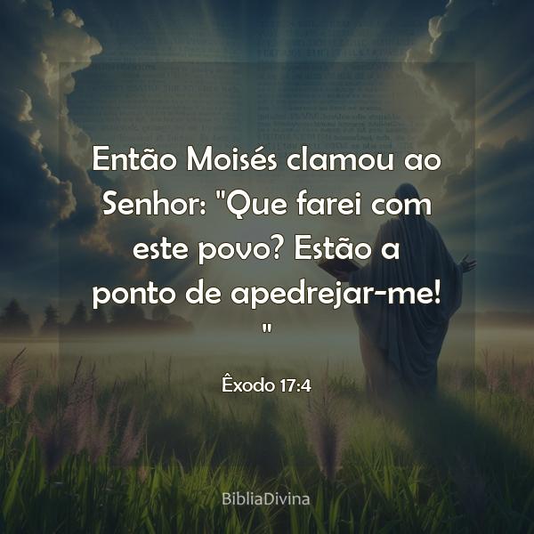 Êxodo 17:4