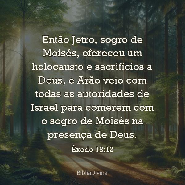 Êxodo 18:12