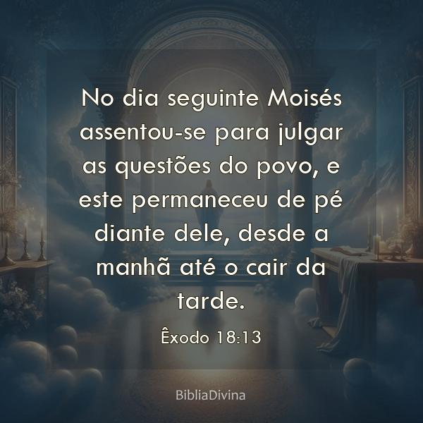 Êxodo 18:13