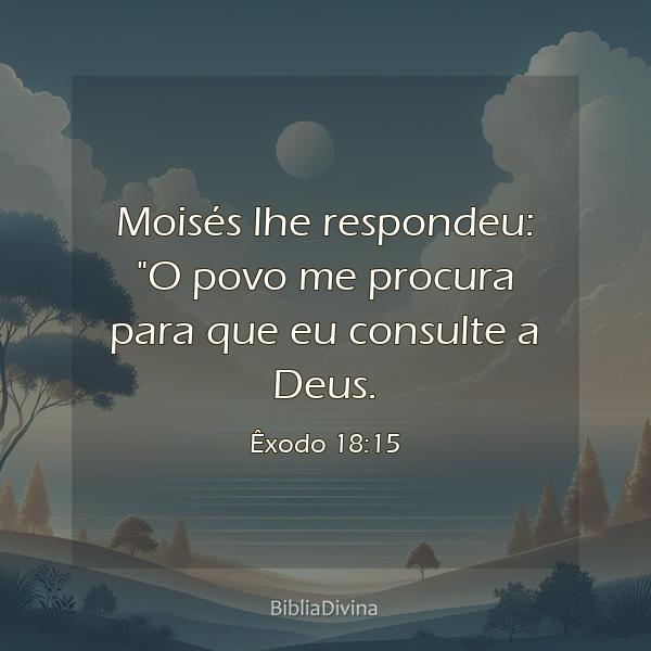 Êxodo 18:15