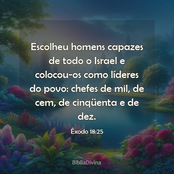 Êxodo 18:25