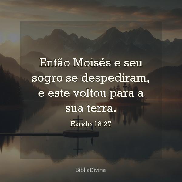 Êxodo 18:27