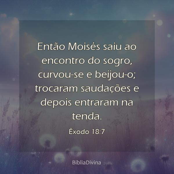 Êxodo 18:7