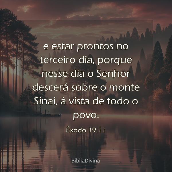 Êxodo 19:11