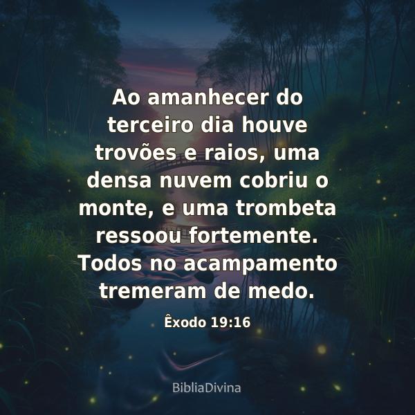 Êxodo 19:16